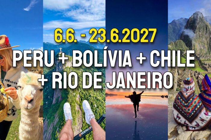 TRIP: PERU, BOLÍVIA, ČILE & RIO DE JANEIRO